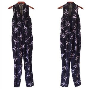 Rebecca Taylor Kiku Draped jumpsuit Size 4